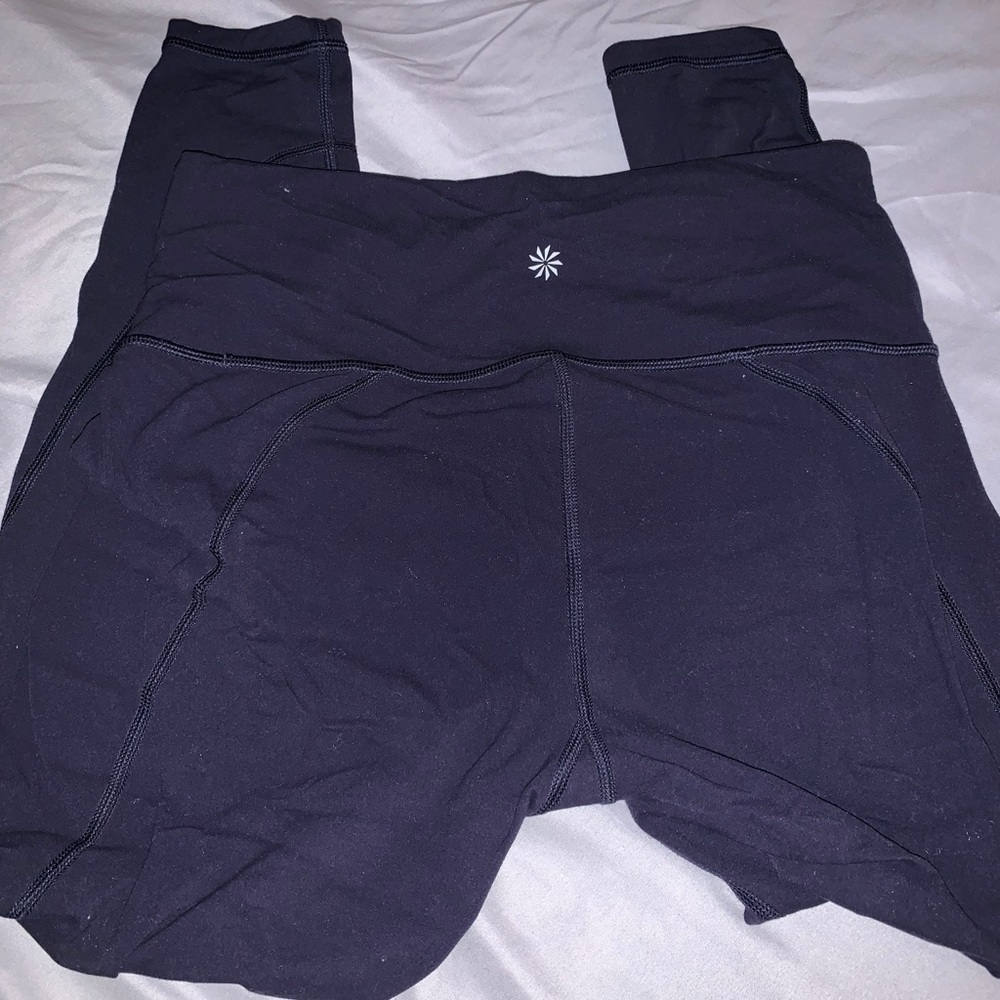 Navy Blue Athleta Leggings